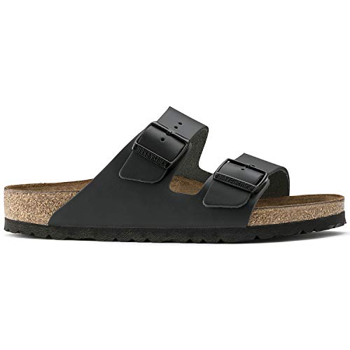 Birkenstock Arizona, Zapatos con Hebilla Unisex Adulto, Negro (Black 51191), 43 EU (Normal)