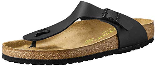 Birkenstock Gizeh BS, Chanclas para Mujer, Negro (Noir), 39 EU