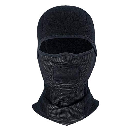 BJ-SHOP Balaclavas,Pasamontanas Hombres Mujeres Casco a Prueba de Viento Mascara de Esqui de Terciopelo Grueso y Calentador de Cuello para Motocicleta y Ciclismo