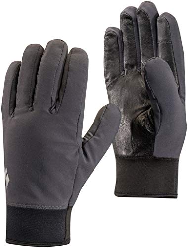 Black Diamond Midweight Softshell Guantes, Unisex Adulto, Smoke, Medium