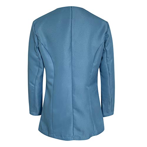 Blazer Chaqueta Elegante de Mujeres SUNNSEAN Abrigos Moda Casual Chaquetas con Bolsillos Chaqueta Manga Larga Trajes de Blazer Abrigo de Oficina Primavera Otoño Mujer Chicas Cárdigan Abrigos