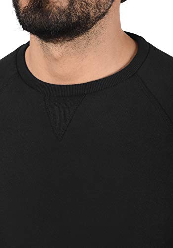 BLEND Alex - Sudadera para Hombre, tamaño:L;color:Black (70155)