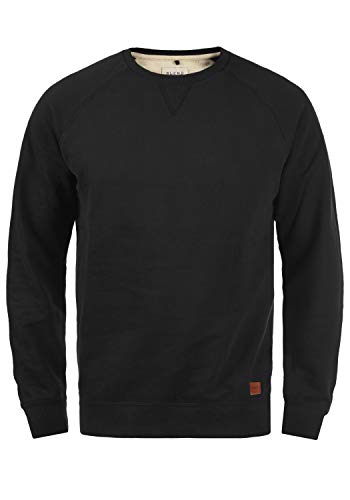 BLEND Alex - Sudadera para Hombre, tamaño:L;color:Black (70155)