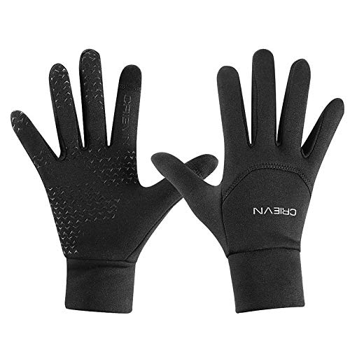 blessvt Guantes térmicos cálidos, Guantes de conducción en Clima frío, Guantes de Invierno para Hombres Mujeres Guantes con Pantalla táctil Guantes cálidos y fríos-Dark_Purple_L