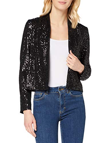 BOSS C_Jackveta 10231942 01 Blazer Casual, Black2, 44 para Mujer