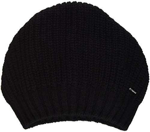 BOSS Finja Gorro de Punto, Negro (Black 001), Talla única (Talla del Fabricante: STÜCK) para Mujer