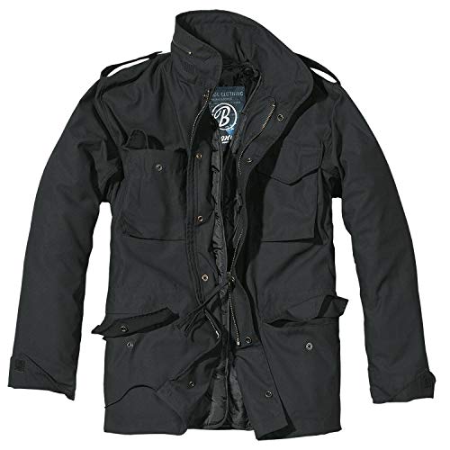 Brandit M65 Chaqueta, Hombre, Negro XL