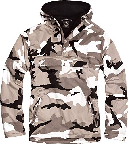 Brandit Windbreaker Chaqueta, Mehrfarbig (Urban 15), Small para Hombre