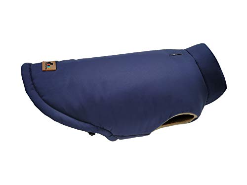 BRAVO HOME Abrigo para Perro, Chaqueta Impermeable para Mascotas, Ropa a Prueba de Viento con Forro Interior de Algodón Suave y Cálido para Perros Pequeños, Medianos y Grandes (Granate, Large)