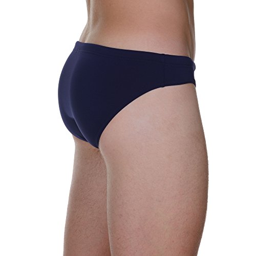 Bruno Banani Mini Wave Line Baador para Hombre, Azul (Marine 010), S