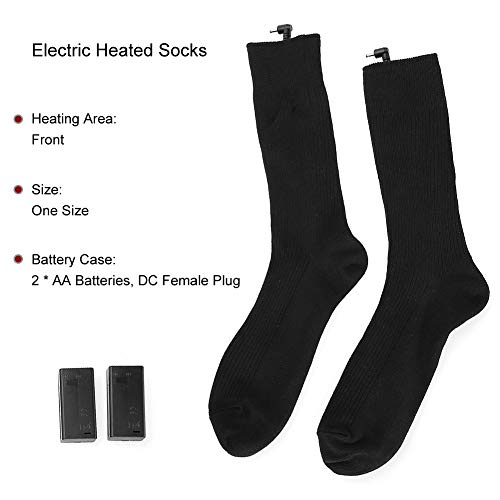 Calcetines Térmicos de Invierno, Calcetines Climatizada para Hombre y Mujer Pie Calor control Térmica Ideal para practicar senderismo caza pesca en el hielo y actividades bajo techo en clima frío