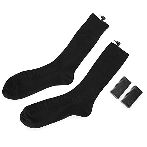 Calcetines Térmicos de Invierno, Calcetines Climatizada para Hombre y Mujer Pie Calor control Térmica Ideal para practicar senderismo caza pesca en el hielo y actividades bajo techo en clima frío