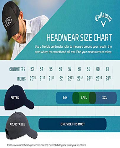 Callaway Stitch Magnet 2019 Gorra Golf Hombre, Azul (Azul Royal 5219088), One Size (Tamaño del fabricante:Única)