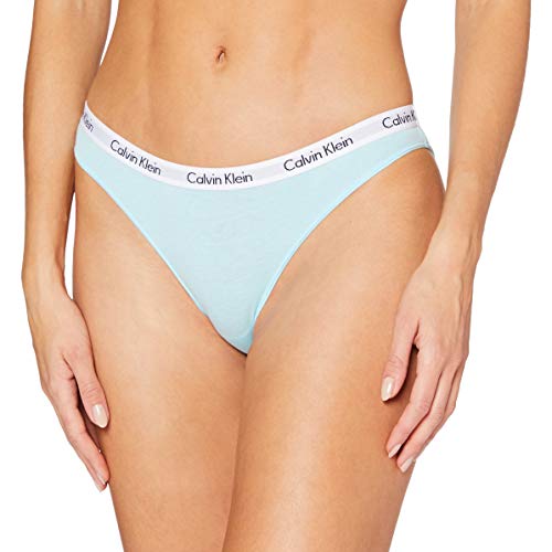 Calvin Klein Braguita de Bikini, Azul (Frozen FZ6), XL para Mujer