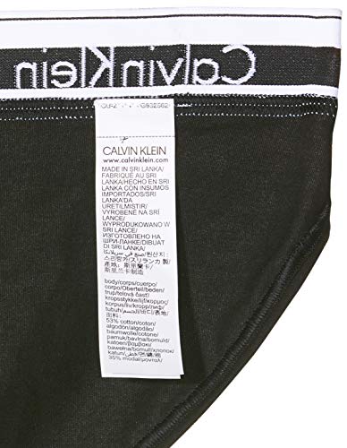 Calvin Klein underwear MODERN COTTON - BIKINI, Bikini Cullote para Mujer, Negro (Black 001), X-Small