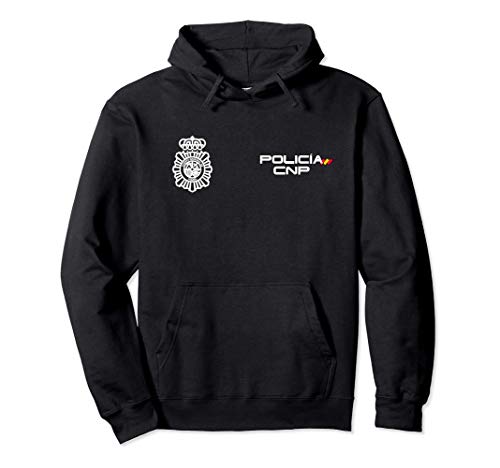 Camiseta de Policia Nacional España Sudadera con Capucha