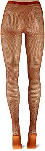 Capezio Professional Fishnet Seamless Tight Ceñidos, beige, XL para Mujer