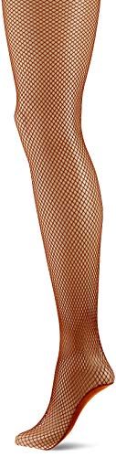 Capezio Professional Fishnet Seamless Tight Ceñidos, beige, XL para Mujer