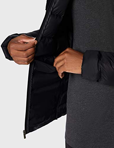 CARE OF by PUMA Chaqueta acolchada impermeable para hombre, Negro (Black), L, Label: L