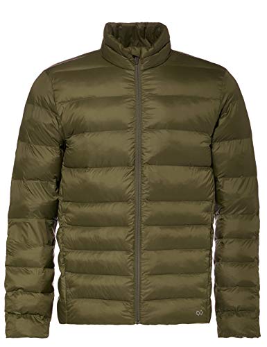 CARE OF by PUMA Chaqueta acolchada impermeable para hombre, Verde (Green), XL, Label: XL