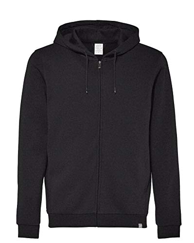 CARE OF by PUMA Sudadera con capucha, forro y cremallera de manga larga para hombre, dark grey, S, Label: S