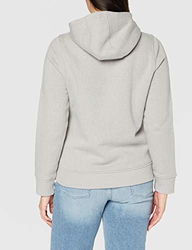 Carhartt Clarksburg Pullover Sweatshirt Sudadera con capucha, Asphalt Heather, Large para Mujer