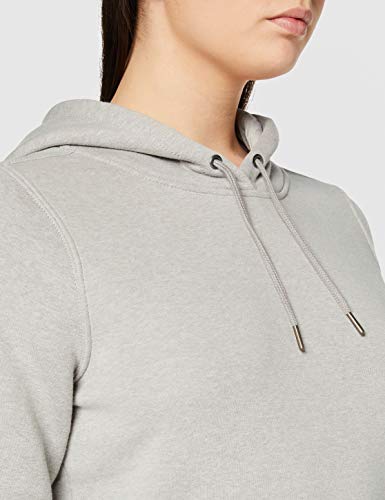 Carhartt Clarksburg Pullover Sweatshirt Sudadera con capucha, Asphalt Heather, Large para Mujer