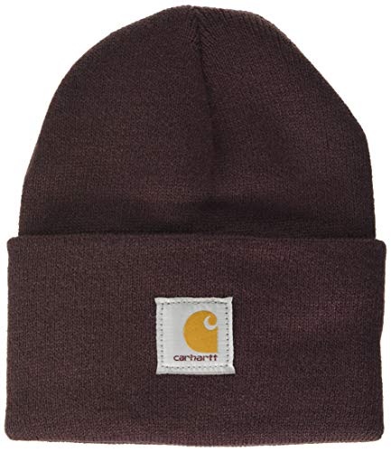 Carhartt Watch Hat Gorro/sombrero, Deep Wine, OFA Unisex-Adulto