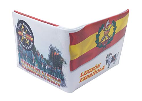 Cartera Impresa con Billetera Legión Española Fotografias 3D