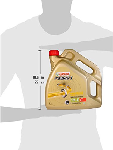 CASTROL - 4T00014/162 : Aceite lubricante motor Power1 4T 10w40 4L