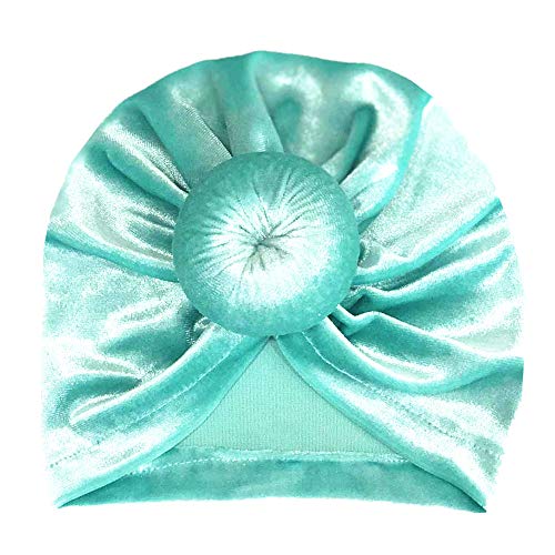 Casue Baby Turbane - Gorro para recién Nacidos y niñas, Gorro de algodón con Nudos para bebé B b