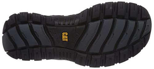 Cat Footwear Giles, Sandalias de Punta Descubierta Hombre, Negro (Mens Black Mens Black), 44 EU