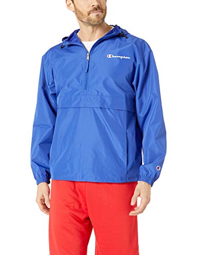 Champion Packable Jacket Chaqueta, Navegar por Internet, L para Hombre