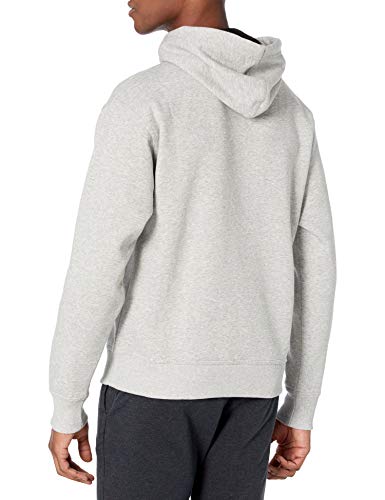 Champion Powerblend Pullover Hoodie Sudadera con Capucha, Color Gris Oxford, M para Hombre