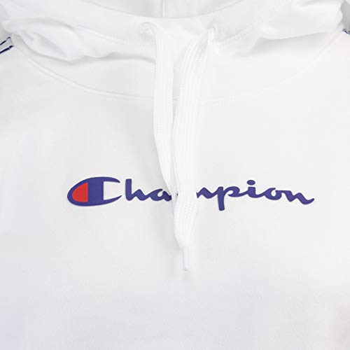 Champion Retro - Sudadera con capucha para mujer blanco/rojo/azul M