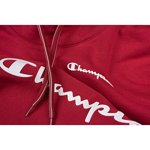 Champion Women Hoodie Hooded Crop Top 113212, Color:Rot (cmr), Talla:L