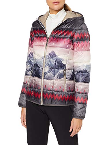 CMP Isolationsjacke Chaqueta, Mujer, Arabica-Granita-Rock, 38