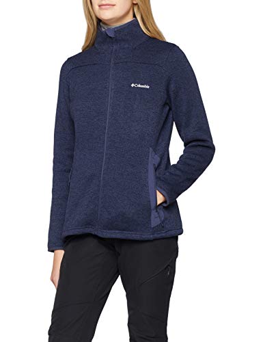 Columbia Altitude Aspect III Full Zip Chaqueta Polar, Mujer, Violeta, Talla XS