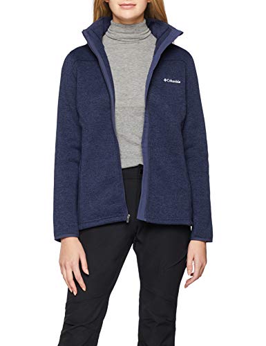 Columbia Altitude Aspect III Full Zip Chaqueta Polar, Mujer, Violeta, Talla XS