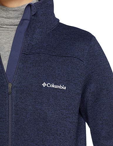 Columbia Altitude Aspect III Full Zip Chaqueta Polar, Mujer, Violeta, Talla XS