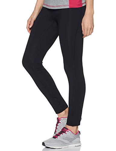 Columbia Midweight Mallas térmicas, Mujer, Negro (Black), M/R