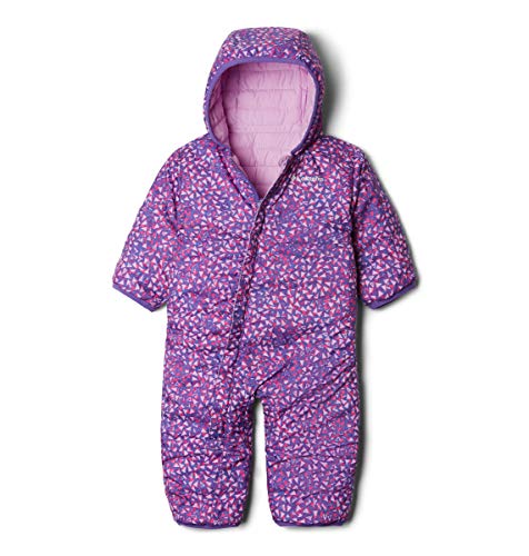 Columbia Powder Lite Mono Reversible, Unisex-Baby, Violeta/Rosa (Grape Gum/Pink Clover), Talla: 3/6