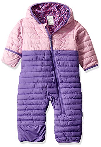 Columbia Powder Lite Mono Reversible, Unisex-Baby, Violeta/Rosa (Grape Gum/Pink Clover), Talla: 3/6