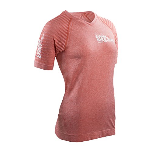 Compressport Camiseta de Running Mujer Born to Swim Bike Run Magl