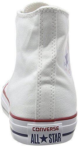 Converse Chuck Taylor All Star Hi Top, Zapatillas Mujer, Blanco (Optical White), 43 EU