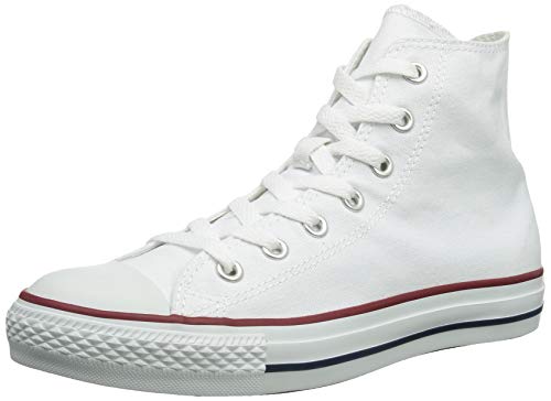 Converse Chuck Taylor All Star Hi Top, Zapatillas Mujer, Blanco (Optical White), 43 EU