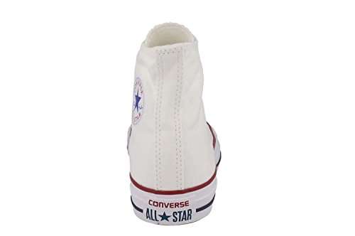 Converse Chuck Taylor All Star Hi Top, Zapatillas Mujer, Blanco (Optical White), 43 EU