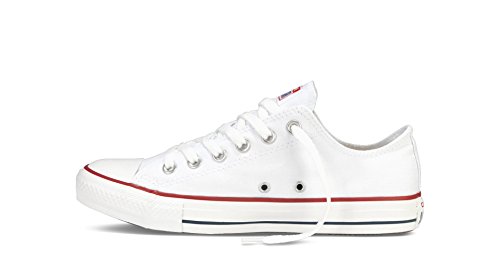 Converse M7652 Chuck Taylor All Star Zapatillas Deportivas, Blanco, 37.5 EU