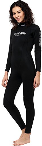 Cressi Summer Lady Wetsuit Traje de Buceo para Mujer en Neopreno 2.5 mm, Negro, M