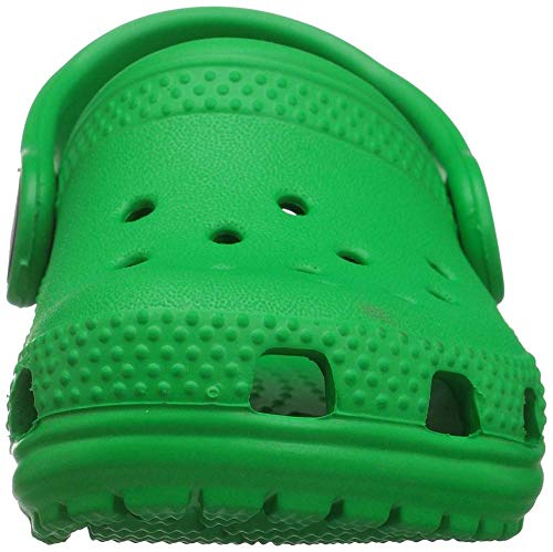 Crocs Classic Clog K, Zuecos Unisex Niños, Grass Green, 25/26 EU